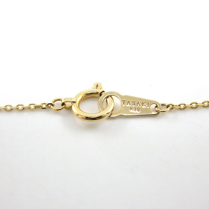 タサキ 田崎真珠 TASAKI ネックレス ドロップ スウィング スライド式 2  