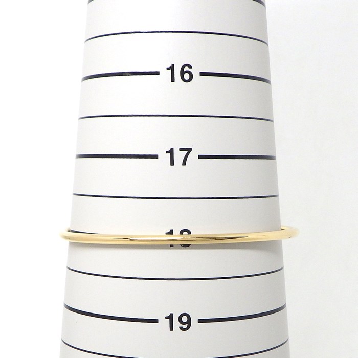 カルティエ Cartier バングル ジュスト アン クル スモールモデル SM B6066118 釘モチーフ 20ポイント ダイヤモンド 0.18ct K18YG / #18 【中古】