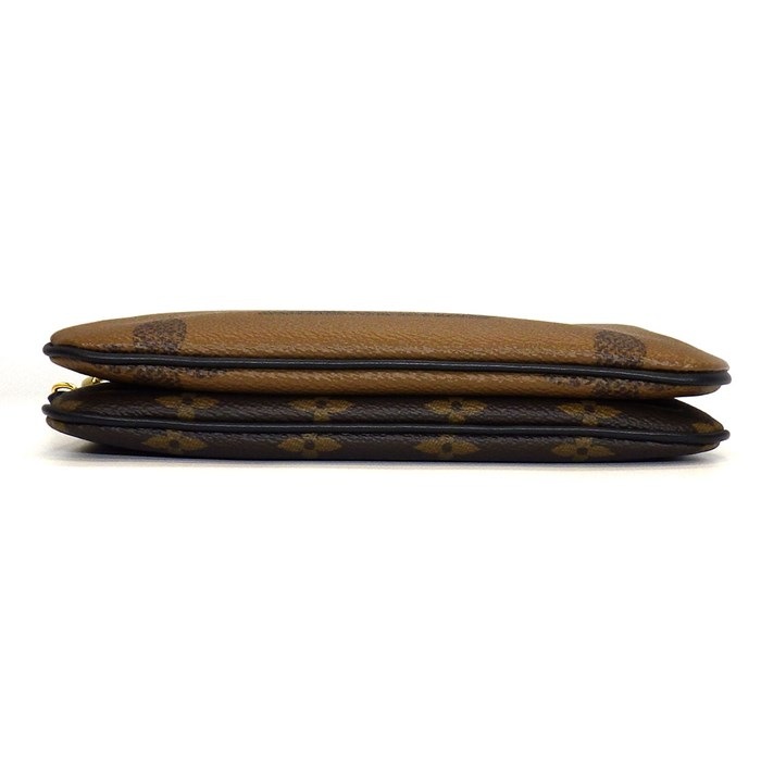 ルイ・ヴィトン Louis Vuitton ショルダーバッグ ポシェット ドゥーブル ジップ M69203 ブラウン モノグラムジャイアント リバースキャンバス モノグラムキャンバス 【中古】
