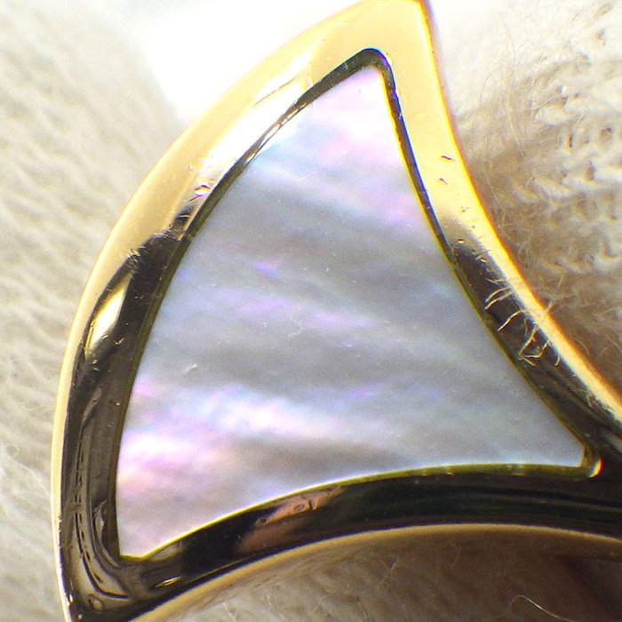 ブルガリ BVLGARI ピアス ディーヴァドリーム 3モチーフ 扇型