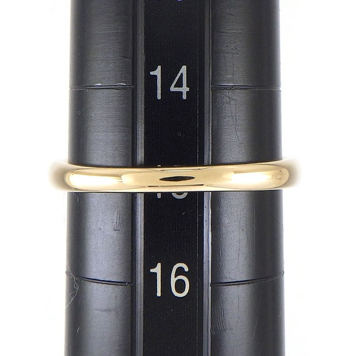ニナリッチ NINA RICCI リング スクエア クッション スモーキークォーツ K18PG 15号 【中古】
