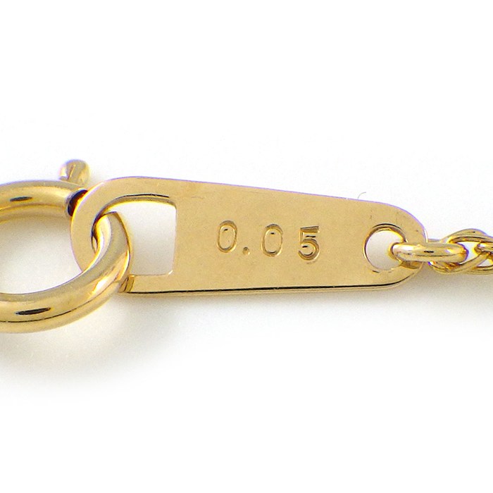 タサキ 田崎真珠 TASAKI ネックレス フラワーモチーフ パール 6.5mm珠 ダイヤモンド 0.05ct K18YG 【中古】