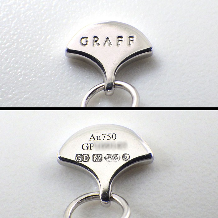 グラフ Graff GRAFF ネックレス ワイルドフラワー ダブル パヴェ RGP790 ダイヤモンド 計0.66ct K18WG 【箱・保付き】 【中古】