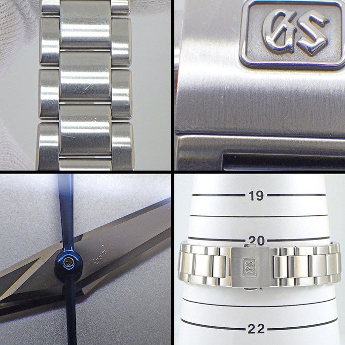 グランドセイコー Grand Seiko 腕時計 ヘリテージコレクション メカニカル SBGR307/9S68-00B0 デイト 裏スケ サンレイ シルバー文字盤 SS 自動巻き 【箱・保付き】 【中古】