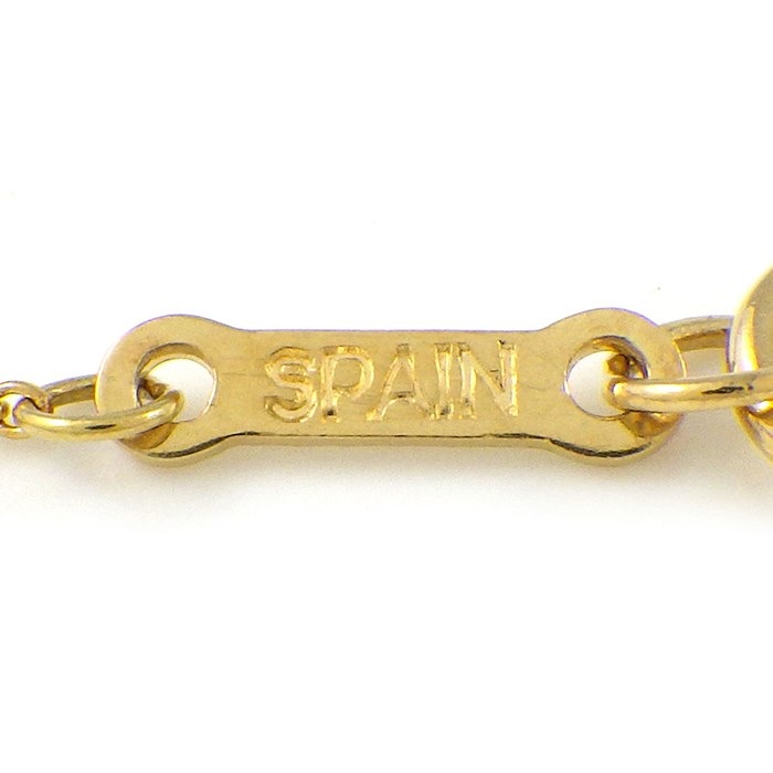 ティファニー Tiffany & Co. ネックレス レター K イニシャル アルファベット K18YG 【中古】