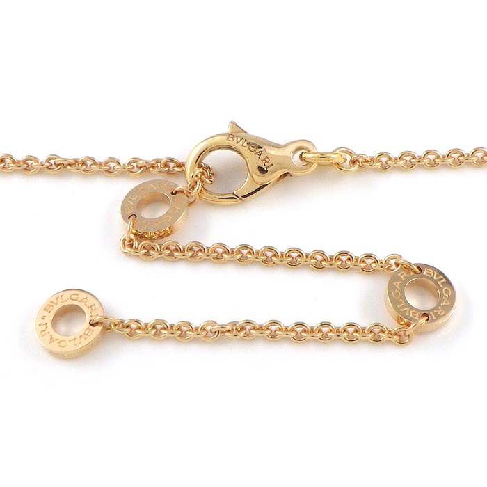 ブルガリ BVLGARI ネックレス B-zero1 ビーゼロワン パーフェクトミステイク スリーカラー K18PG K18WG K18YG 【中古】