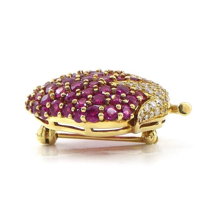 ティファニー Tiffany & Co. ブローチ ストロベリー イチゴ モチーフ