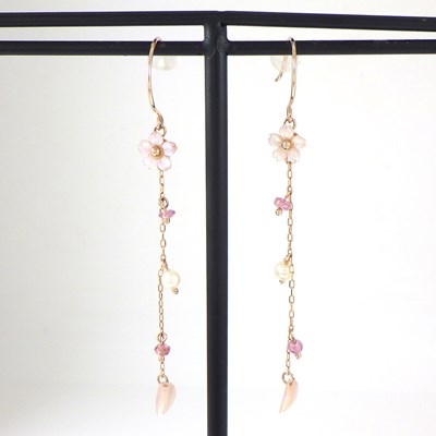 サマンサティアラお花ピアス Samantha Tiara - サマンサティアラ♡フラワーレターズ♡桜