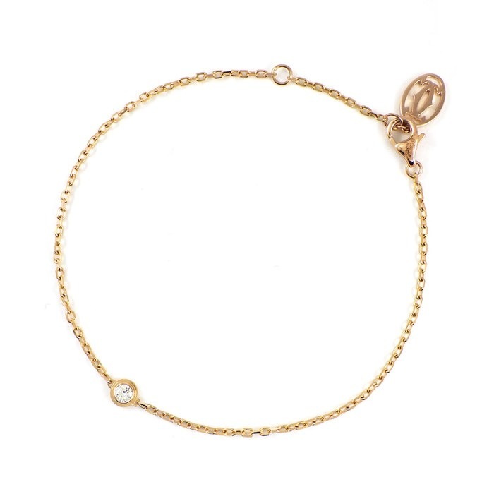 カルティエ Cartier ブレスレット ダムール SM B6040300 ディアマン  