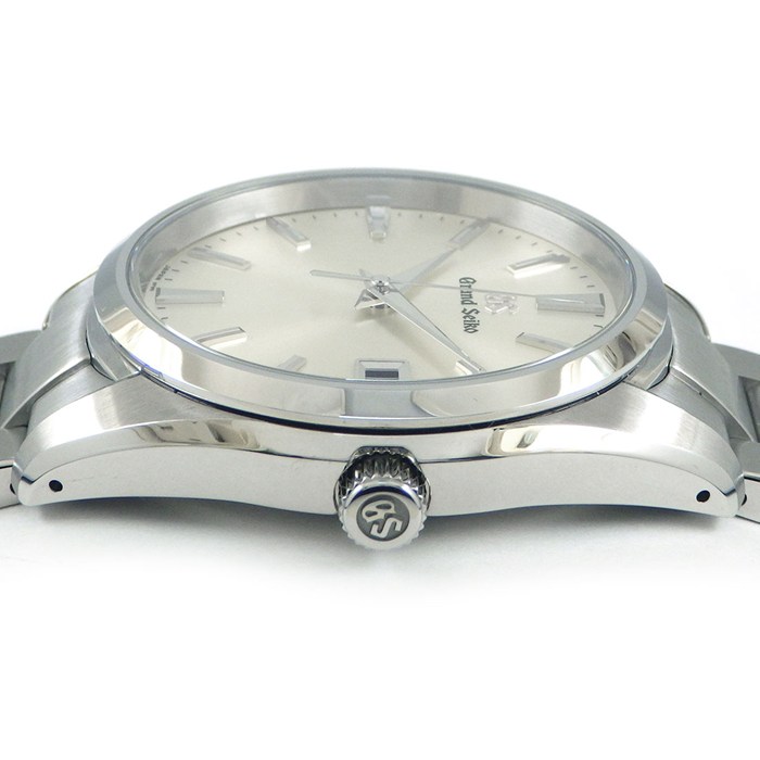 グランドセイコー Grand Seiko 腕時計 ヘリテージコレクション SBGP009/9F85-0AC0 サンレイ シルバー文字盤 デイト SS クオーツアナログ 【箱・保付き】 【中古】