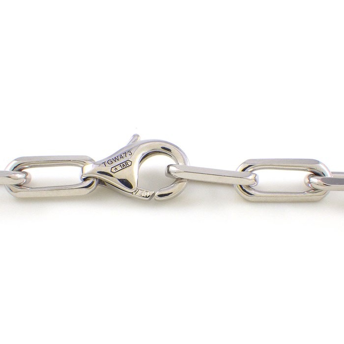 カルティエ Cartier ネックレス サントスデュモン B7224583 スパルタカス チェーン K18WG 【箱・保付き】 【中古】