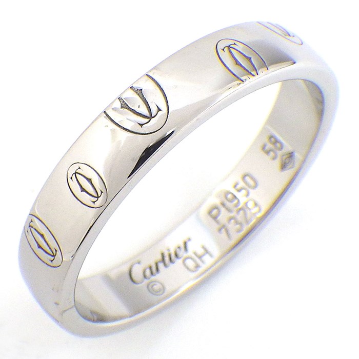 カルティエ Cartier リング ハッピーバースデー C2 2C ロゴ  
