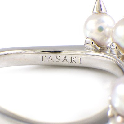 TASAKI タサキ デインジャー プラス あこやパール 真珠 リング 指輪 TASAKI タサキ デインジャー プラス あこやパール 真珠 リング 指輪