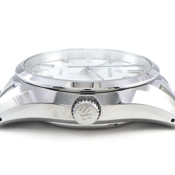 グランドセイコー Grand Seiko 腕時計 ヘリテージコレクション SBGR315/9S65-00TO デイト 裏スケ サンレイ シルバー文字盤 SS 自動巻き 【箱・保付き】 【中古】