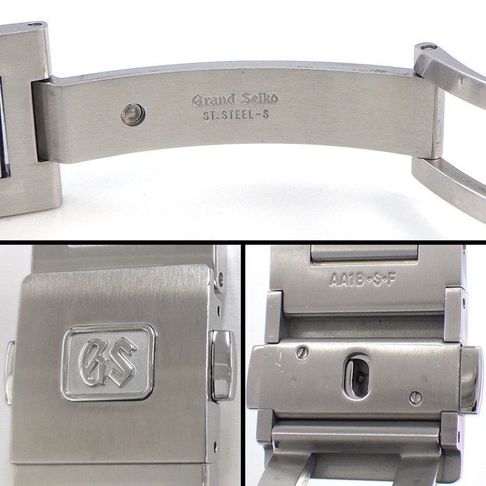グランドセイコー Grand Seiko 腕時計 ヘリテージコレクション SBGR315/9S65-00TO デイト 裏スケ サンレイ シルバー文字盤 SS 自動巻き 【箱・保付き】 【中古】