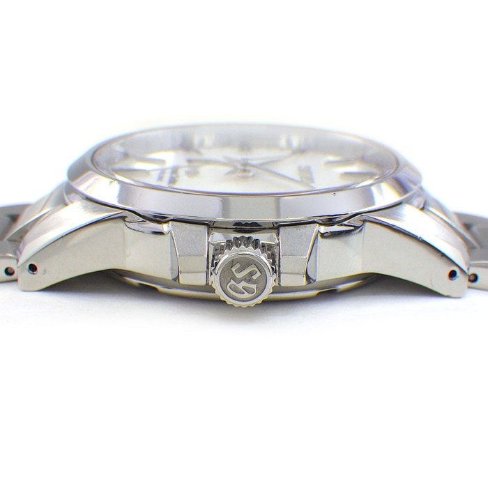 グランドセイコー Grand Seiko 腕時計 SBGA025/9R65-0AG1 ホワイト文字盤 デイト パワーリザーブ表示 SS スプリングドライブ 【中古】