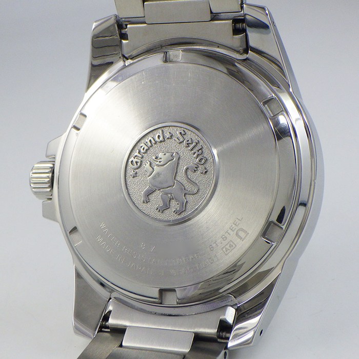グランドセイコー Grand Seiko 腕時計 SBGA025/9R65-0AG1 ホワイト文字盤 デイト パワーリザーブ表示 SS スプリングドライブ 【中古】