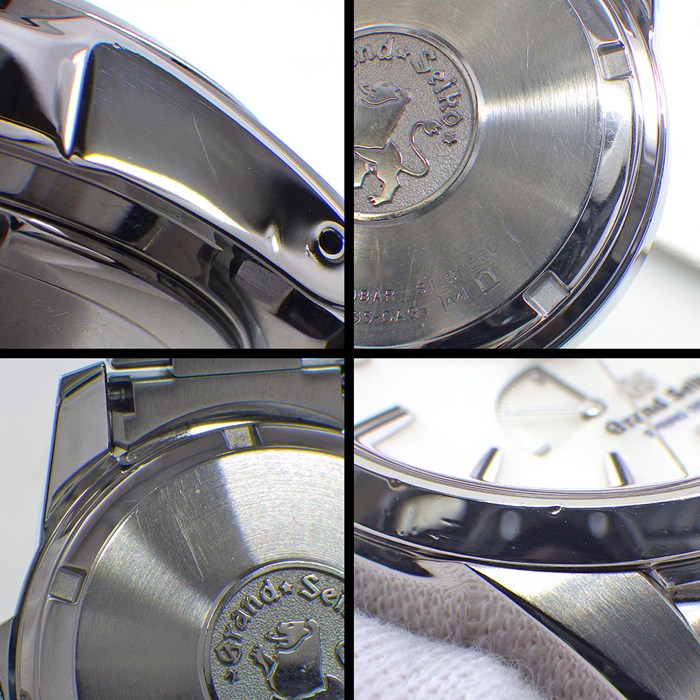 グランドセイコー Grand Seiko 腕時計 SBGA025/9R65-0AG1 ホワイト文字盤 デイト パワーリザーブ表示 SS スプリングドライブ 【中古】