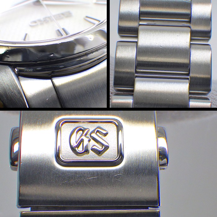 グランドセイコー Grand Seiko 腕時計 SBGA025/9R65-0AG1 ホワイト文字盤 デイト パワーリザーブ表示 SS スプリングドライブ 【中古】