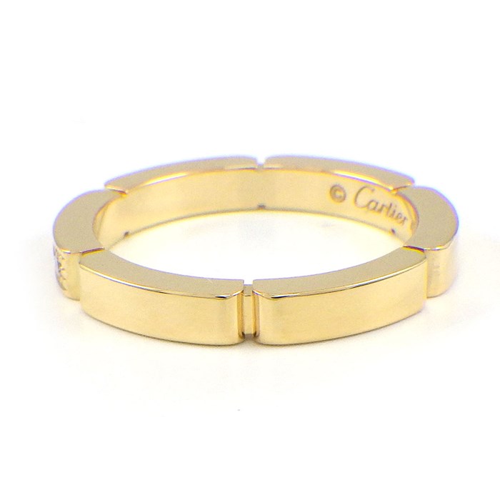 カルティエ Cartier リング マイヨン パンテール ウェディング B4080349 ダイヤモンド 計0.05ct K18YG 9号 / #49 【中古】