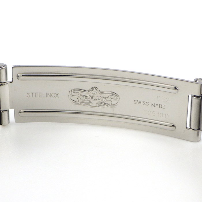 ロレックス Rolex 腕時計 デイトジャスト 79174 フルーテッドベゼル ブラック文字盤 ジュビリーブレス SS K18WG 自動巻き 【中古】