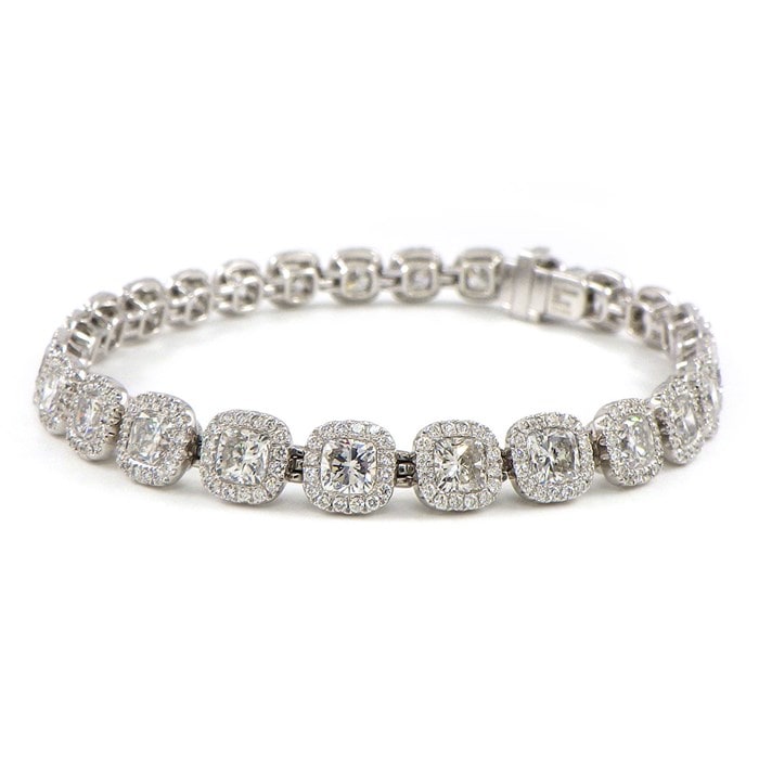 デビアス De Beers ブレスレット オーラ No.B1021210019 フル テニス  