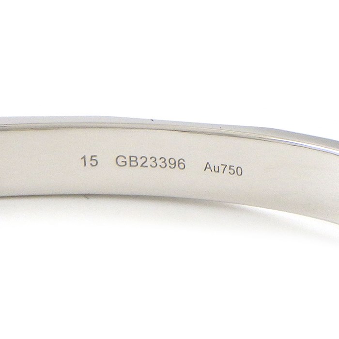グラフ Graff GRAFF バングル ローレンス シグネチャー RGB602-150 パヴェ ダイヤモンド 計0.98ct K18WG / #15 【中古】