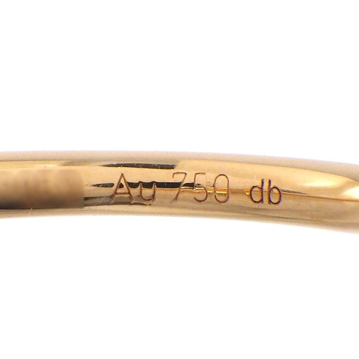 カルティエ Cartier ピアス ジュストアンクル フープ SM B8301234 釘モチーフ K18PG 【中古】