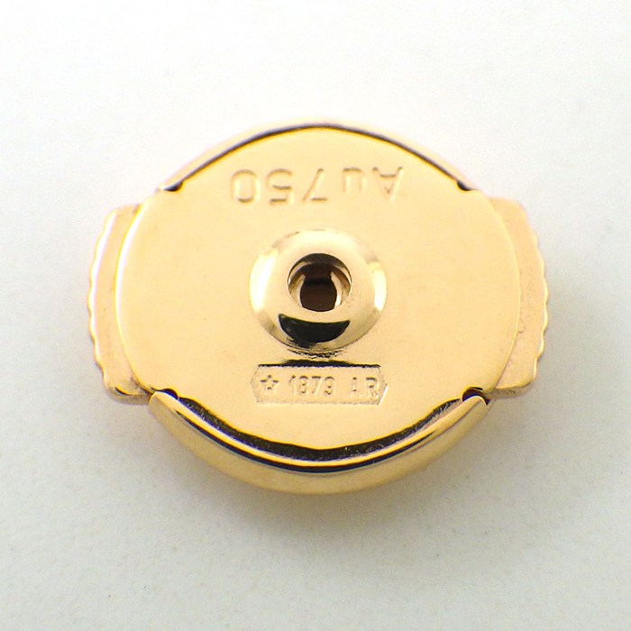カルティエ Cartier ピアス ジュストアンクル フープ SM B8301234 釘モチーフ K18PG 【中古】