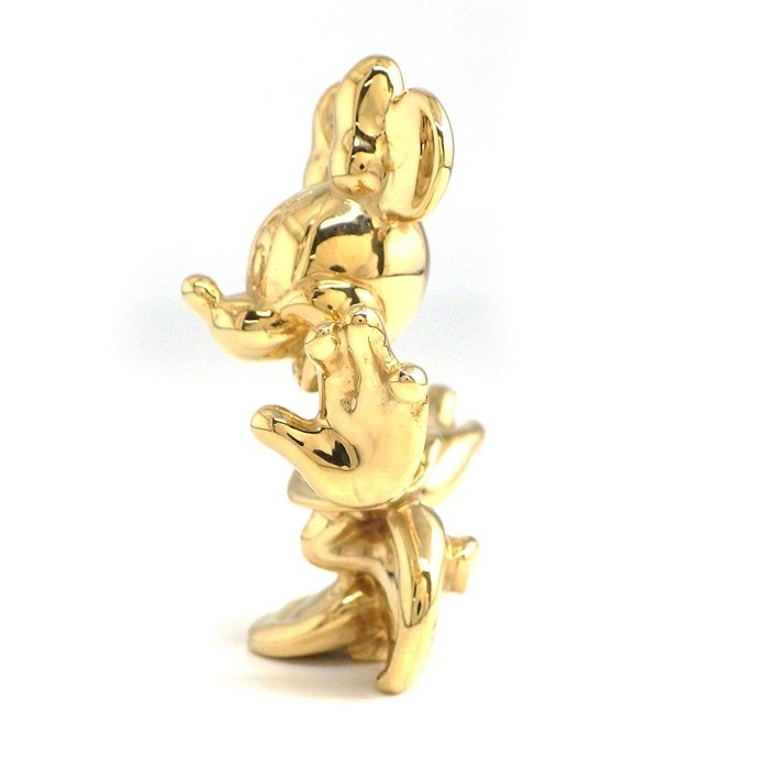 ディズニー Disney オーナメント Celebrate MICKEY 75 YEARS OF FUN ミニーモチーフ 75個限定モデル 6/75 ダイヤモンド K18YG 【中古】