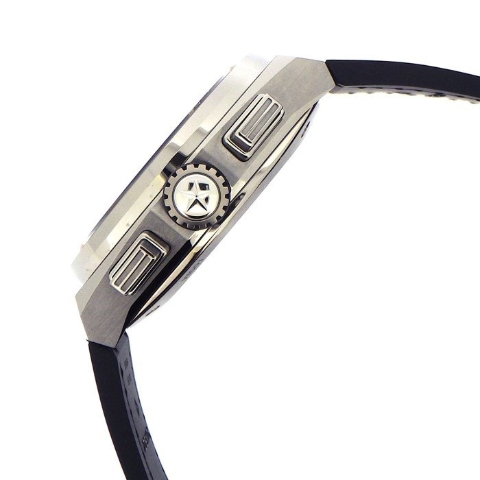 ゼニス ZENITH 腕時計 デファイ エル・プリメロ 21 95.9002.9004/78.R584 クロノグラフ スモールセコンド 裏スケ ブルー/ブラック/スケルトン文字盤 チタン ブルー アリゲーター レザー/ブラック ラバー ベルト 青 黒 自動巻き 【中古】