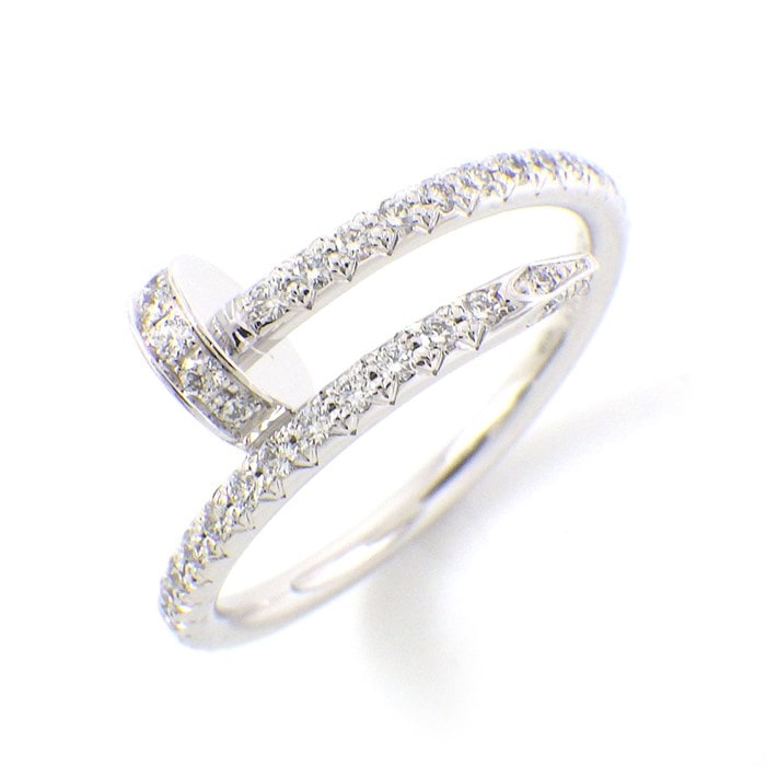カルティエ Cartier】リング ジュストアンクル 釘モチーフ 53ポイント