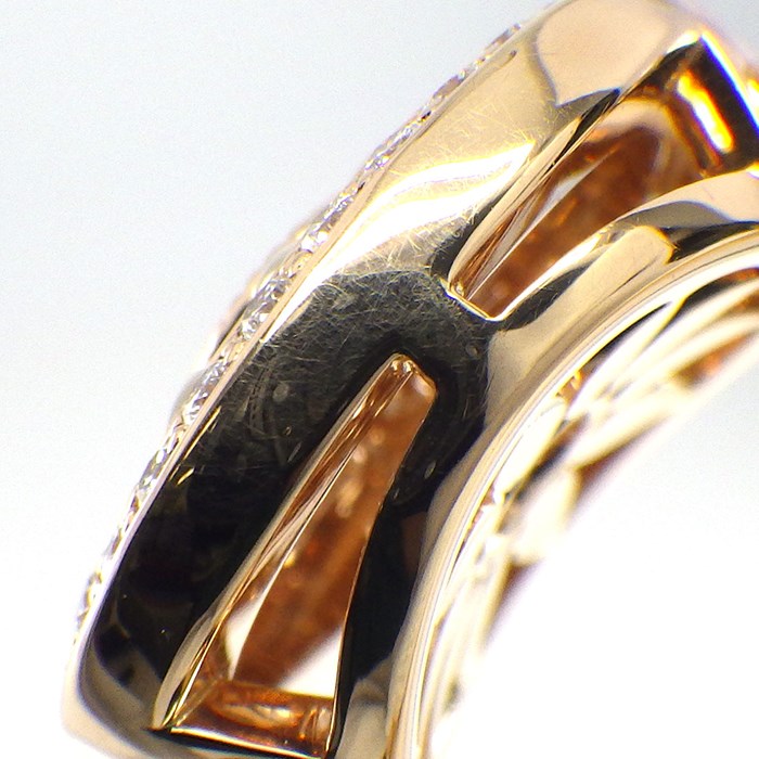 ハリーウィンストン HARRY WINSTON リング ゲート コレクション FRDRRD1MWG ロゼット サークル 31ポイント ダイヤモンド 計0.40ct K18PG 12.5号 【箱・保付き】 【中古】