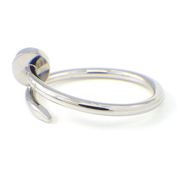 カルティエ Cartier リング ジュスト アン クル SM B4226054 釘モチーフ K18WG 14号 / #54 【中古】