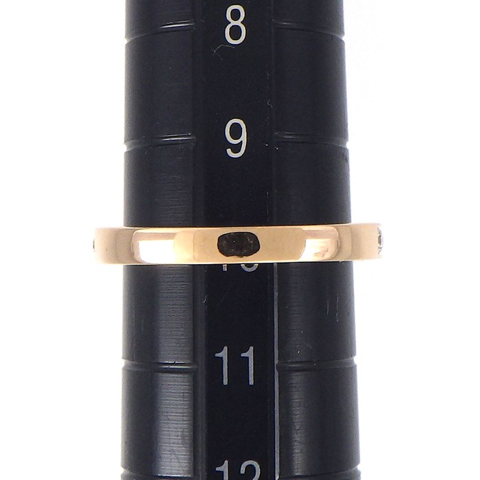 ショーメ Chaumet リング ジョゼフィーヌ エグレット 1ポイント ペアシェイプ ピンク クォーツ ラウンドカット ダイヤモンド K18PG 10号 / #51 【中古】