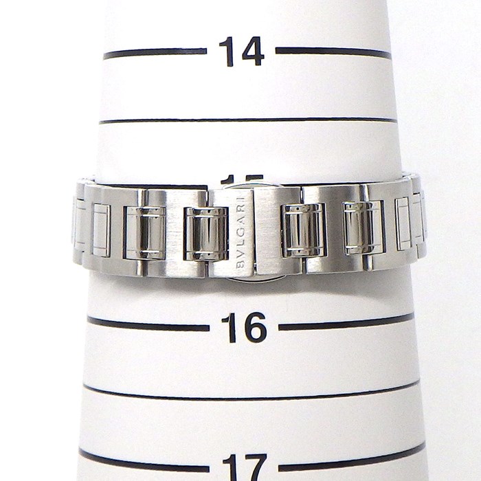ブルガリ BVLGARI 腕時計 ブルガリブルガリ BB23SS 12ポイント ダイヤインデックス ホワイトギョーシェ文字盤 SS クオーツアナログ 【中古】