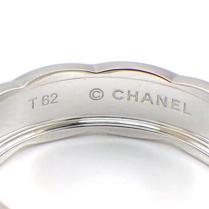 シャネル CHANEL リング ココクラッシュ ミディアム MM J10570 K18WG 21.5号 / #62 【箱・保付き】 【中古】
