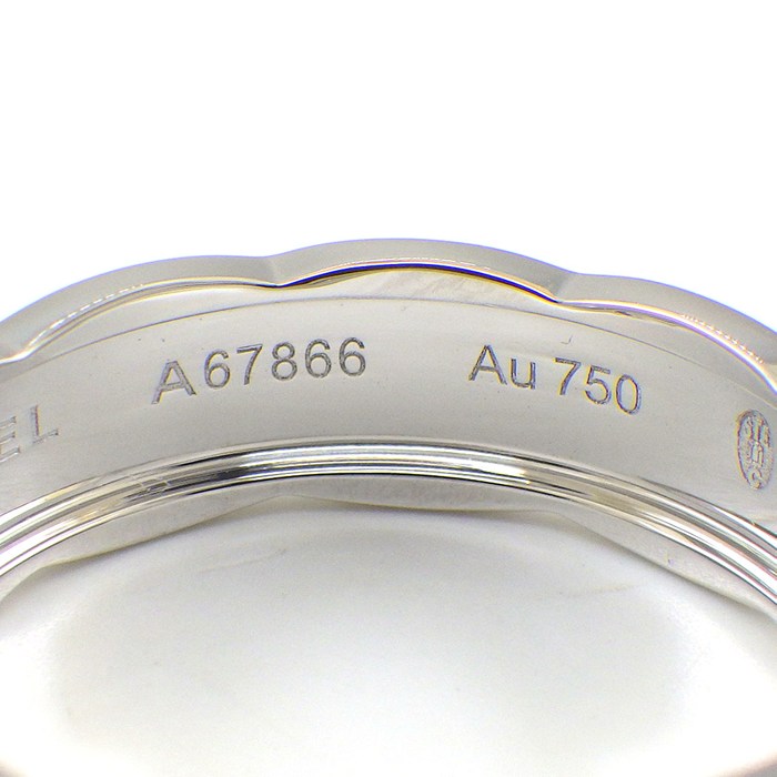 シャネル CHANEL リング ココクラッシュ ミディアム MM J10570 K18WG 21.5号 / #62 【箱・保付き】 【中古】