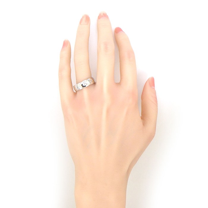 シャネル CHANEL リング ココクラッシュ ミディアム MM J10570 K18WG 21.5号 / #62 【箱・保付き】 【中古】