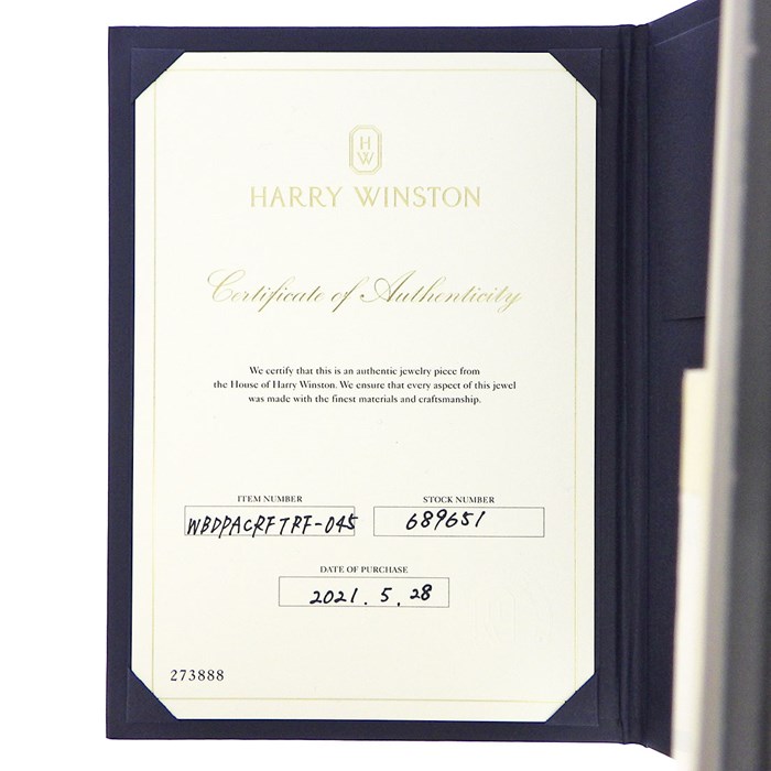 ハリーウィンストン HARRY WINSTON リング トラフィック アクセント バンド WBDPACRFTRF 1ポイント バゲットカット ダイヤモンド 7ポイント ラウンドカット ダイヤモンド 計0.22ct PT950 7号 【中古】
