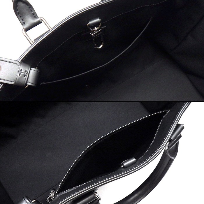 ルイ・ヴィトン LOUIS VUITTON トートバッグ/ビジネスバッグ サックプラ 24H M46451 モノグラム・エクリプス レザー シルバー金具 【中古】