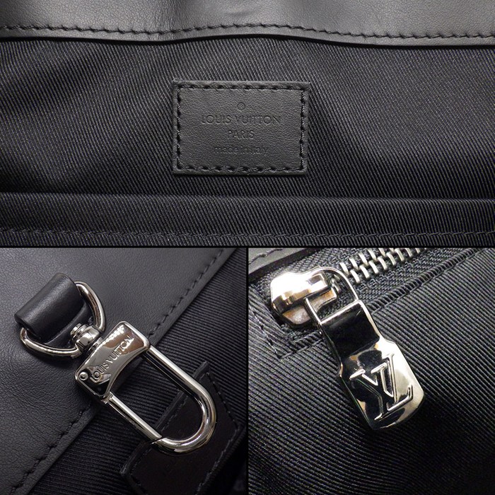 ルイ・ヴィトン LOUIS VUITTON トートバッグ/ビジネスバッグ サックプラ 24H M46451 モノグラム・エクリプス レザー シルバー金具 【中古】