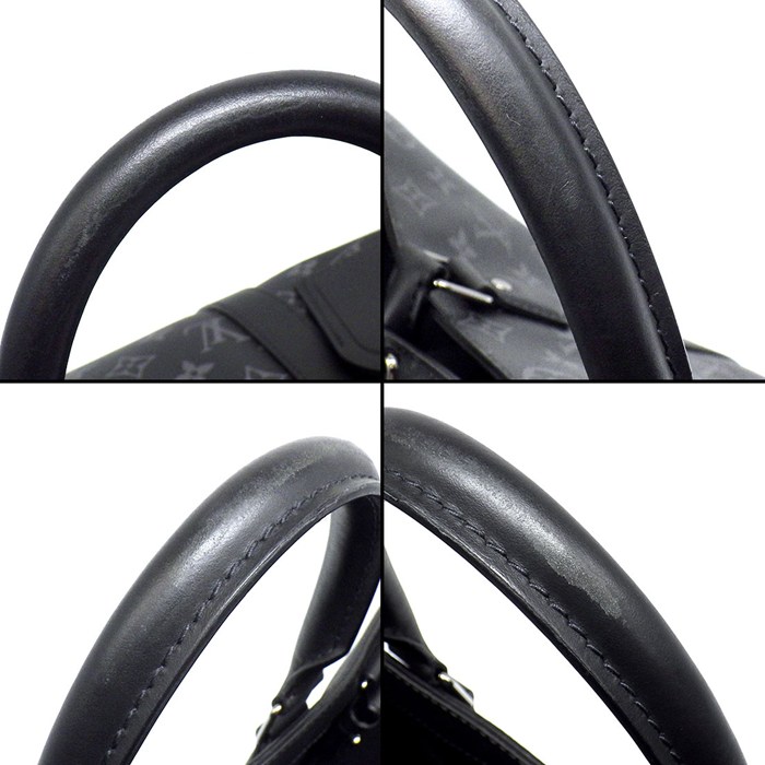 ルイ・ヴィトン LOUIS VUITTON トートバッグ/ビジネスバッグ サックプラ 24H M46451 モノグラム・エクリプス レザー シルバー金具 【中古】