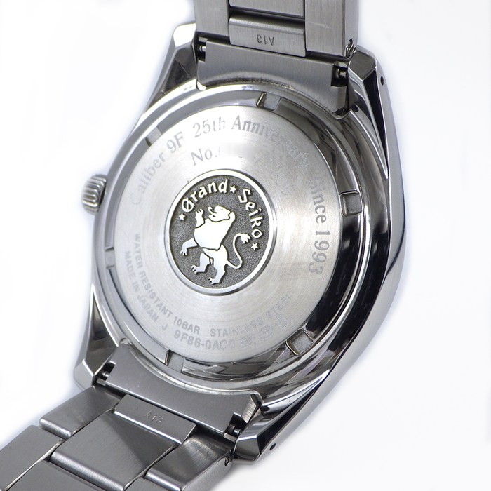 グランドセイコー Grand Seiko 腕時計 キャリバー9F生誕25TH記念 SBGN007/9F86-0AC0 世界1200本限定モデル デイト GMT グリーン文字盤 SS クオーツアナログ 【中古】