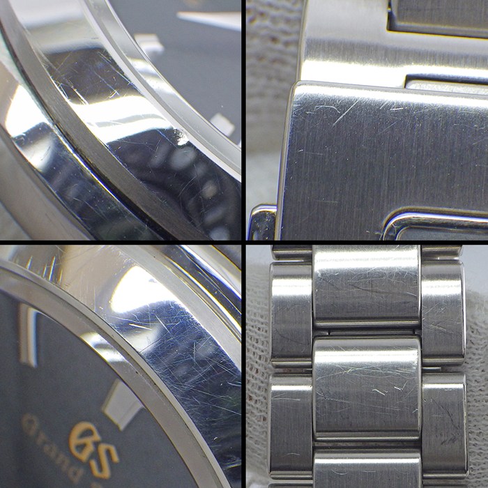 グランドセイコー Grand Seiko 腕時計 キャリバー9F生誕25TH記念 SBGN007/9F86-0AC0 世界1200本限定モデル デイト GMT グリーン文字盤 SS クオーツアナログ 【中古】