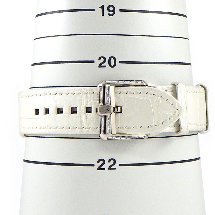 ハリーウィンストン HARRY WINSTON 腕時計 オーシャン バイレトログラード OCEABI42WW001 世界20本限定 デイト スモセコ ジャンピングアワー ダイヤベゼル/ラグ/尾錠 スケルトン K18WG アリゲーターレザー 自動巻き 【箱・保付き】 【中古】