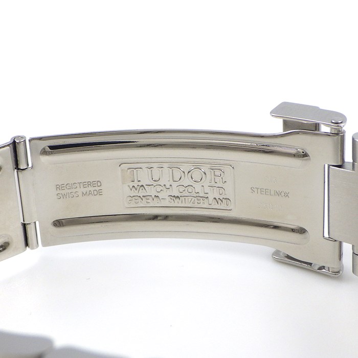 チューダー(チュードル) TUDOR 腕時計 アイコノート 20400 クロノグラフ GMT デイト タキメーター スモールセコンド サンレイ シルバー文字盤 SS 自動巻き 【中古】