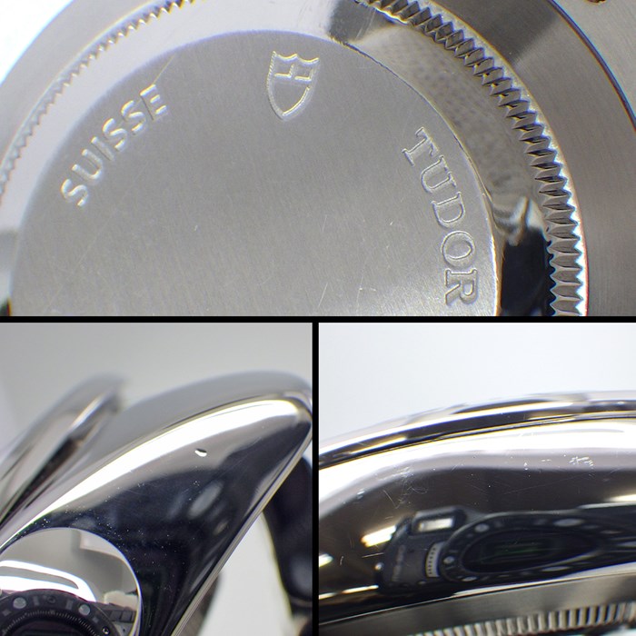 チューダー(チュードル) TUDOR 腕時計 アイコノート 20400 クロノグラフ GMT デイト タキメーター スモールセコンド サンレイ シルバー文字盤 SS 自動巻き 【中古】