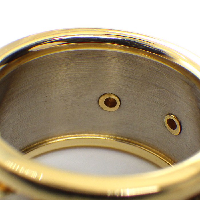 カルティエ Cartier リング マハンゴ パンサーモチーフ K18YG K18WG 9号 / #50 【中古】