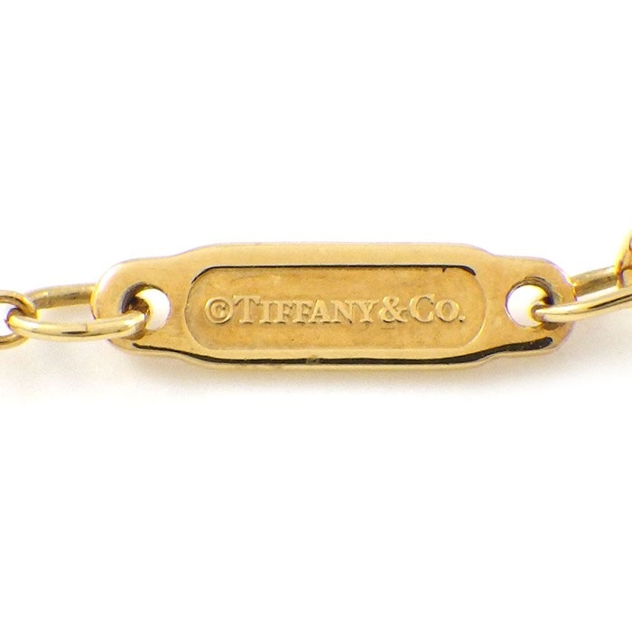 ティファニー Tiffany & Co. ネックレス Tスマイル スモール 60011679 K18YG 【中古】